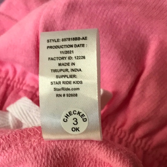 NWT PonyTails GIRLS SHORTS SIZE S (7-8)   pair (2) - Picture 7 of 7